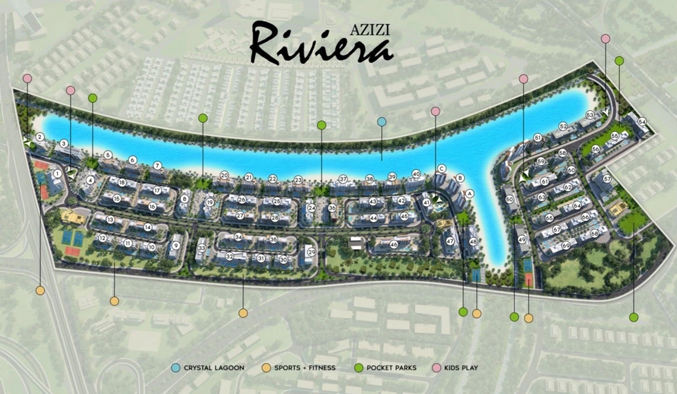 Riviera mapa 2